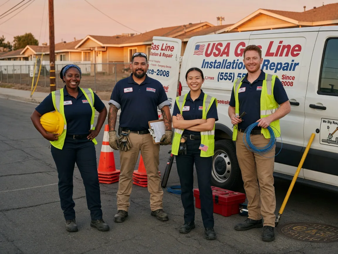 Gas Line Installation company in Church View, VA